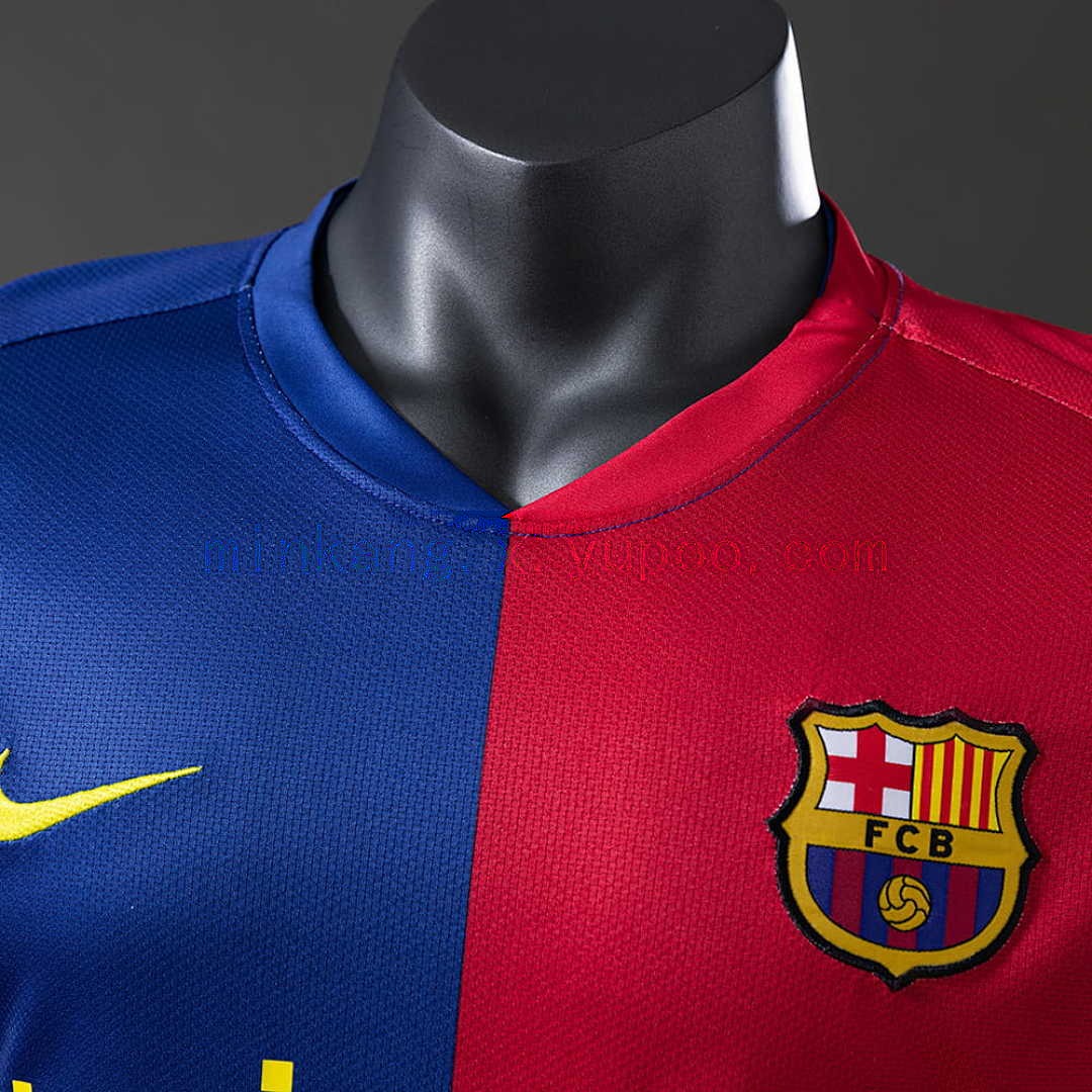 Barcelona 2008_09 Player Version Retro Home Jersey S-3XL 6