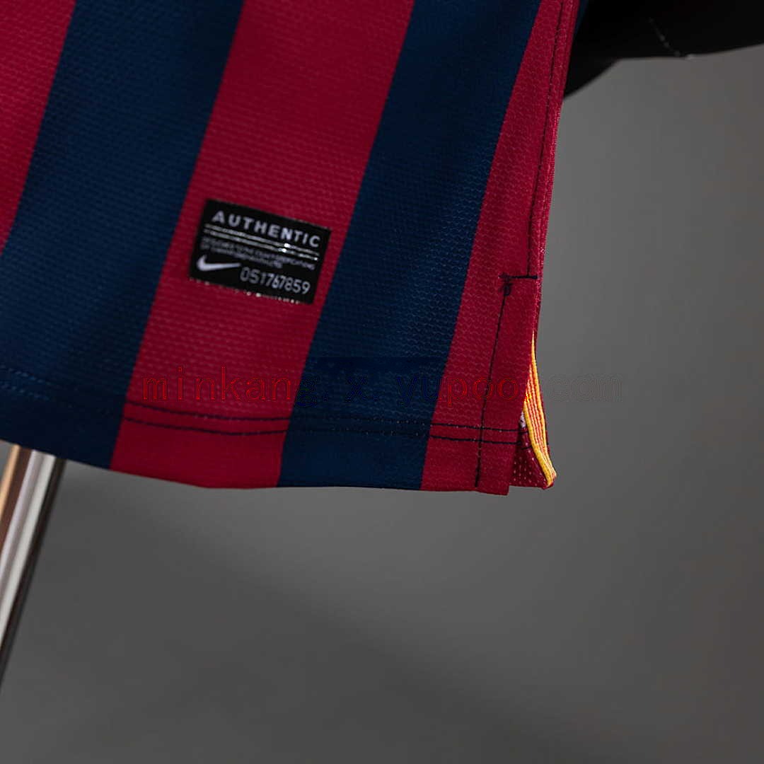 Barcelona 13_14 Home Player Version Retro Jersey S-3XL 2