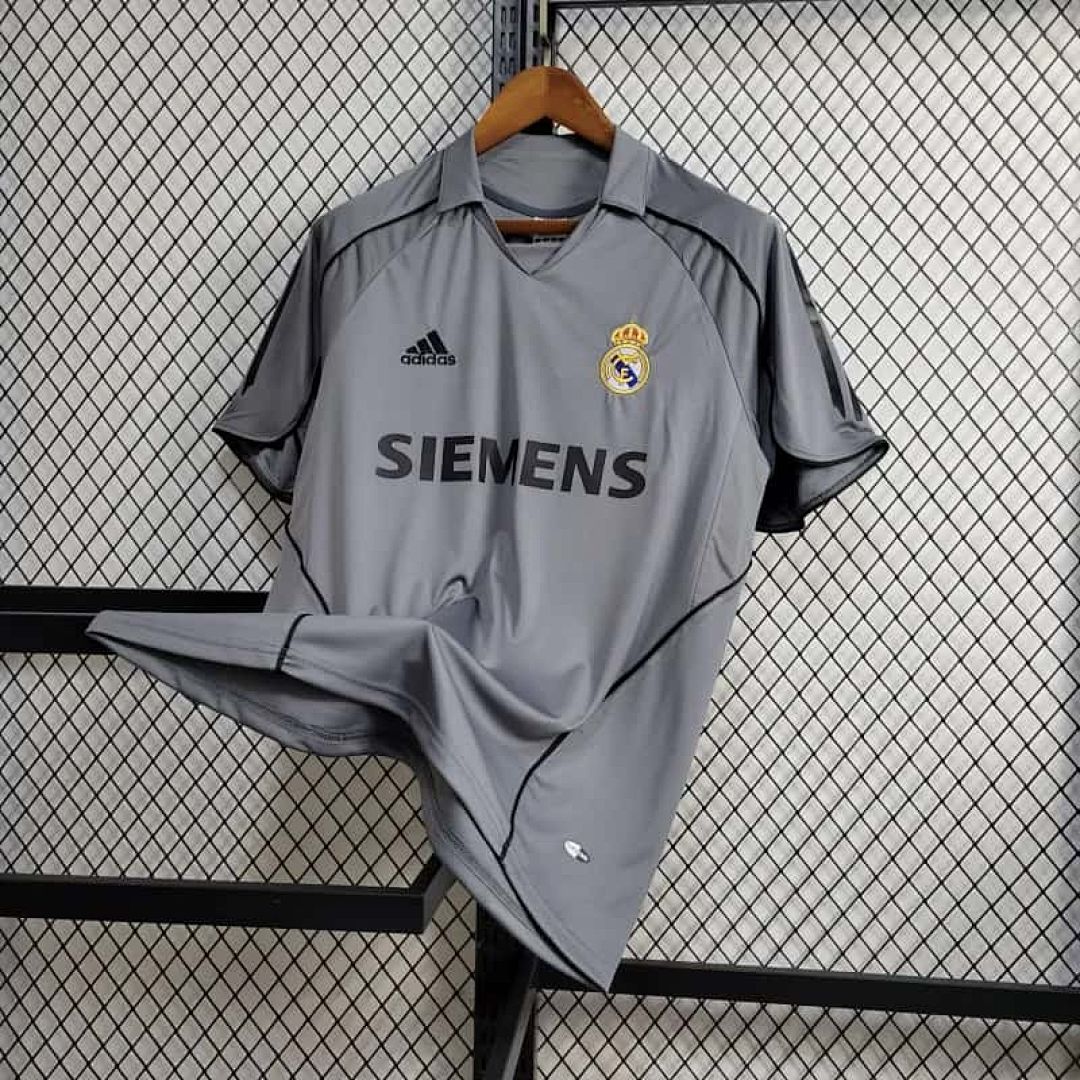 05-06 Real Madrid Third Retro Kit Vintage Shirt 8