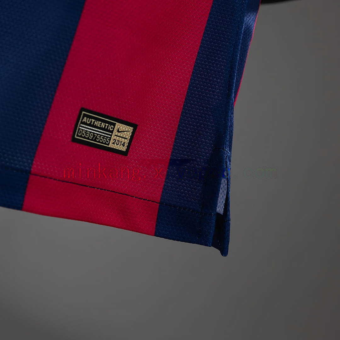 Barcelona 14_15 Home Player Version Retro Jersey S-3XL 2