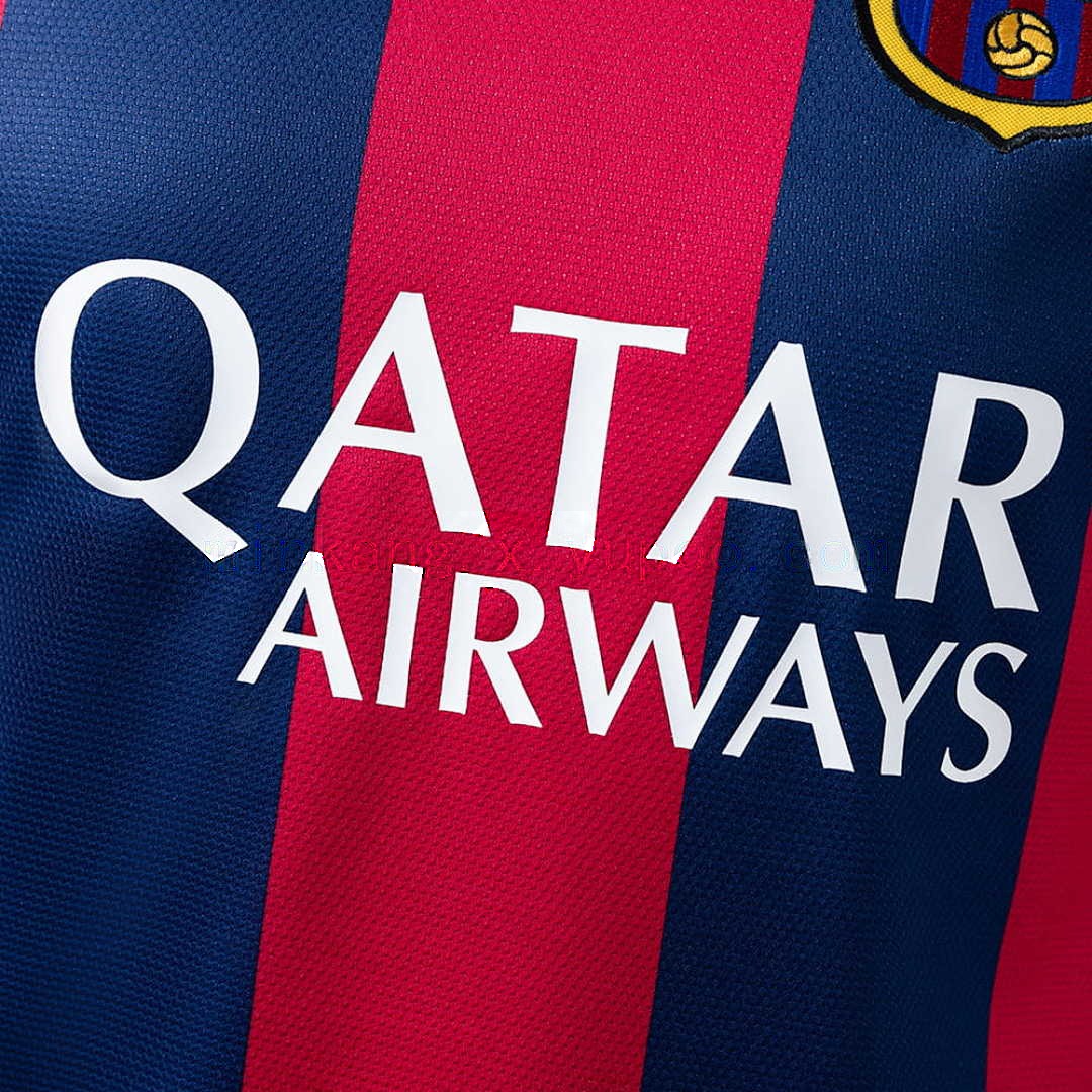 Barcelona 14_15 Home Player Version Retro Jersey S-3XL 6