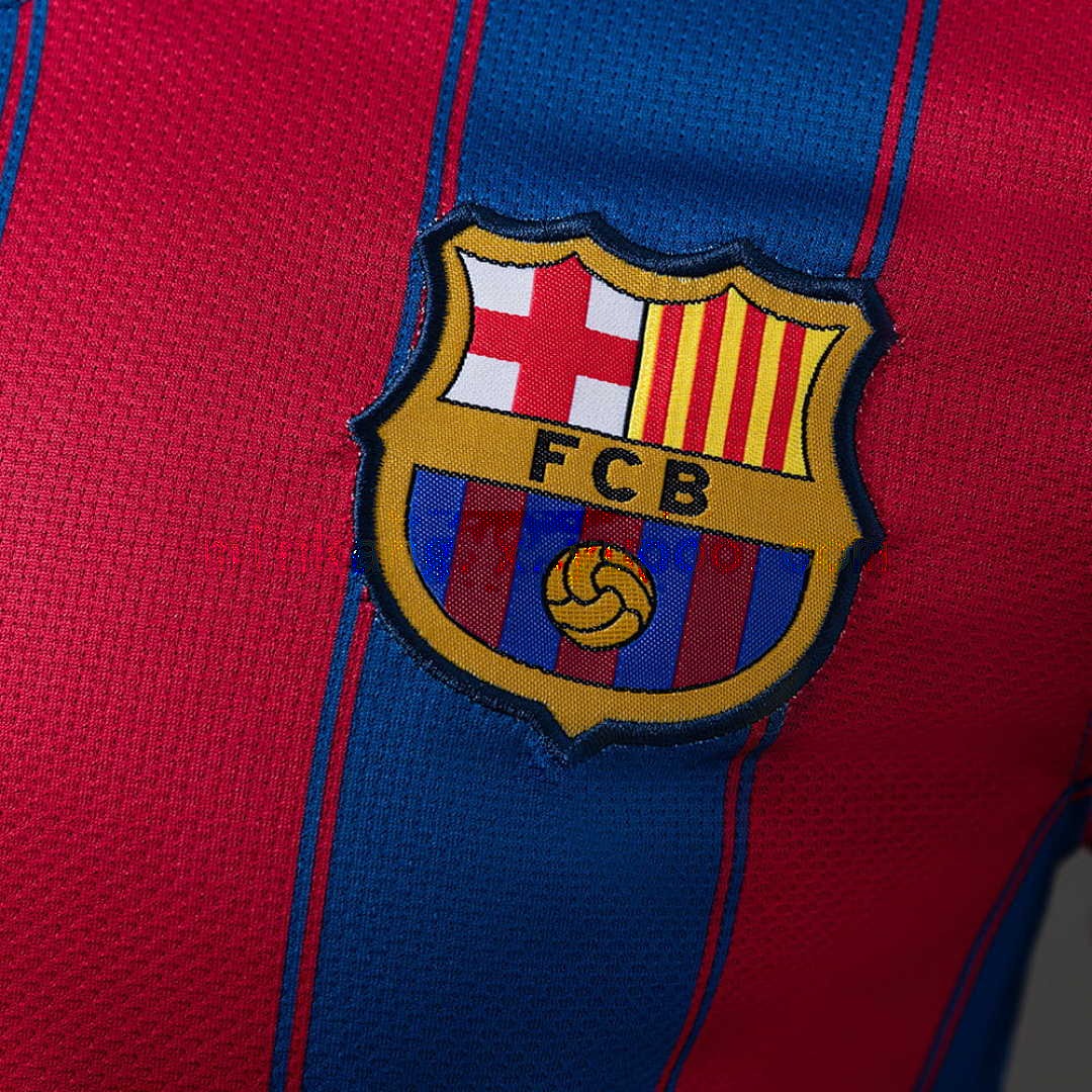 Barcelona 09_10 Home Long Sleeve Player Version Retro Jersey S-3XL 5