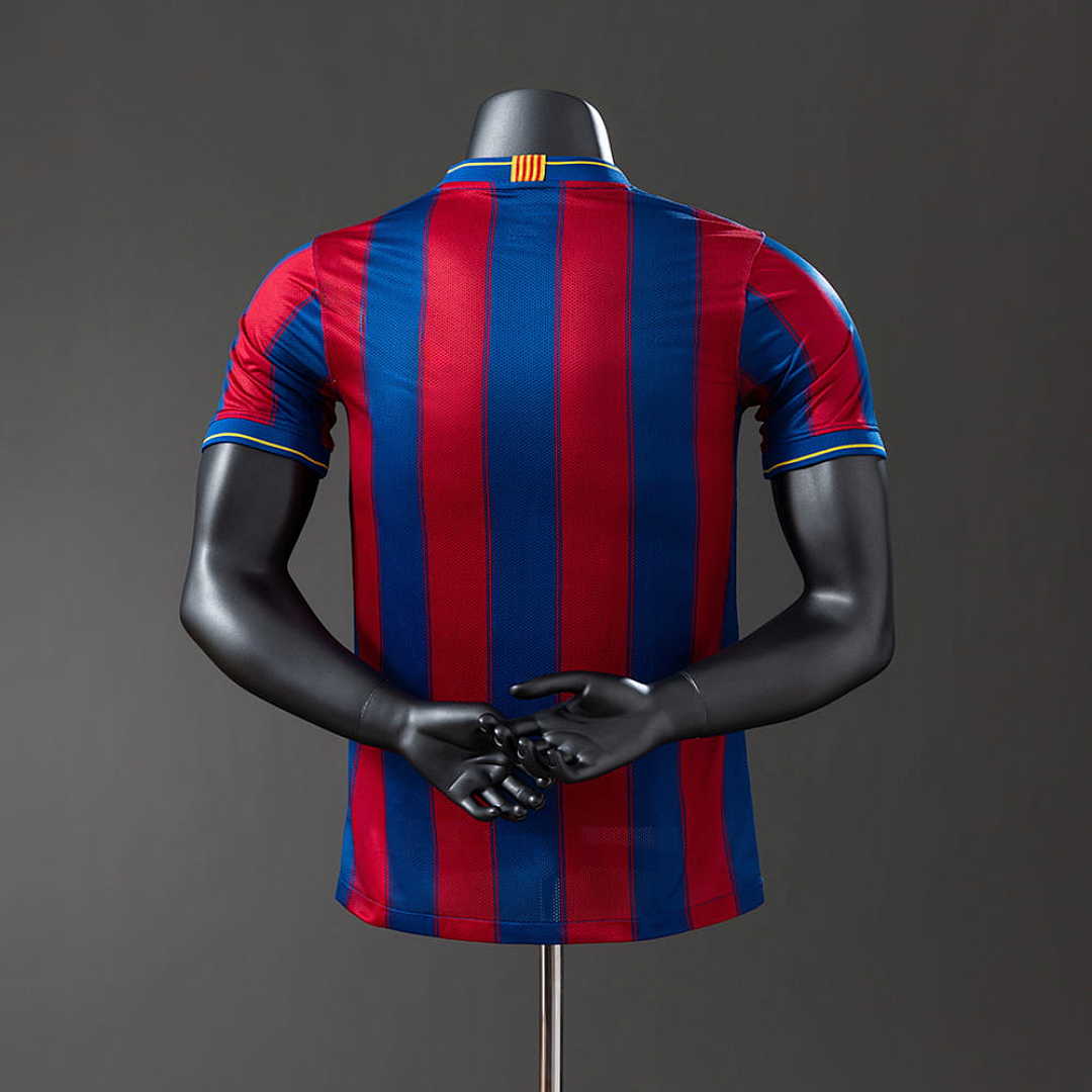Barcelona 09_10 Home Player Version Retro Jersey S-3XL 8
