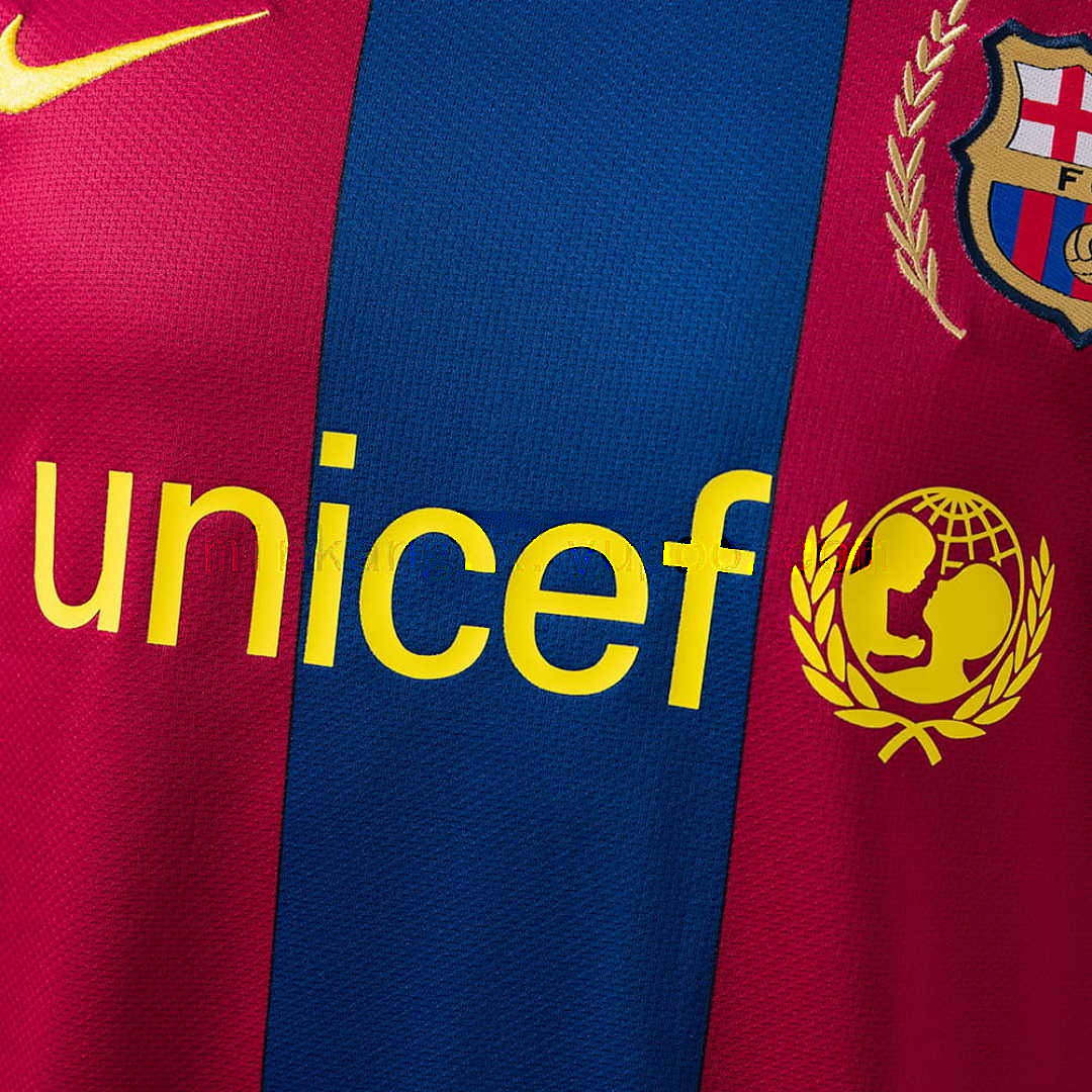 Barcelona 07_08 Player Version Retro Home Jersey S-3XL 5