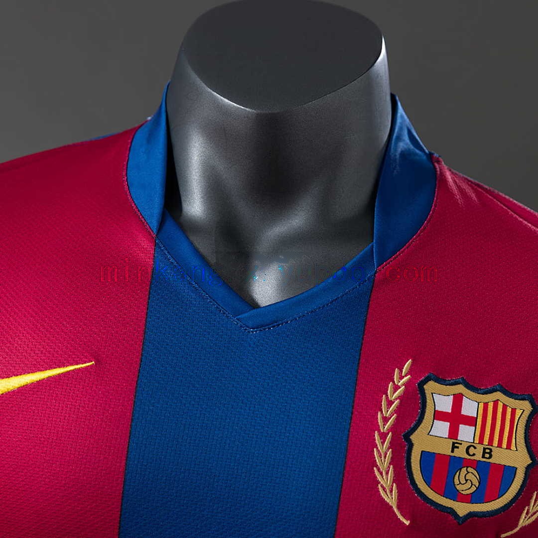 Barcelona 07_08 Player Version Retro Home Jersey S-3XL 6