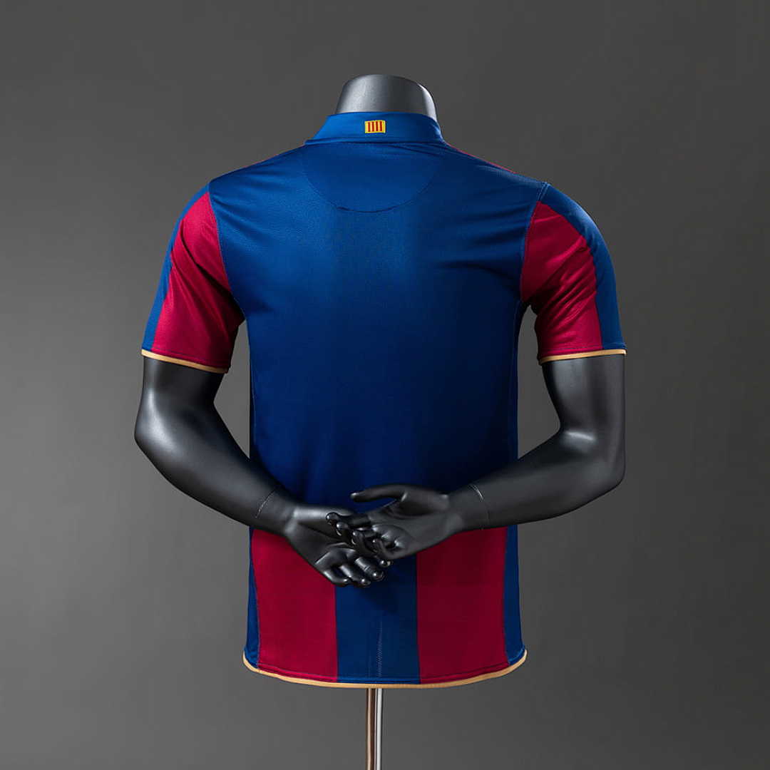 Barcelona 07_08 Player Version Retro Home Jersey S-3XL 7