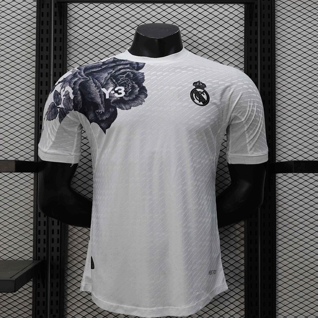 23-24 Real Madrid Y3 Special Edition White Player Version Shirt
