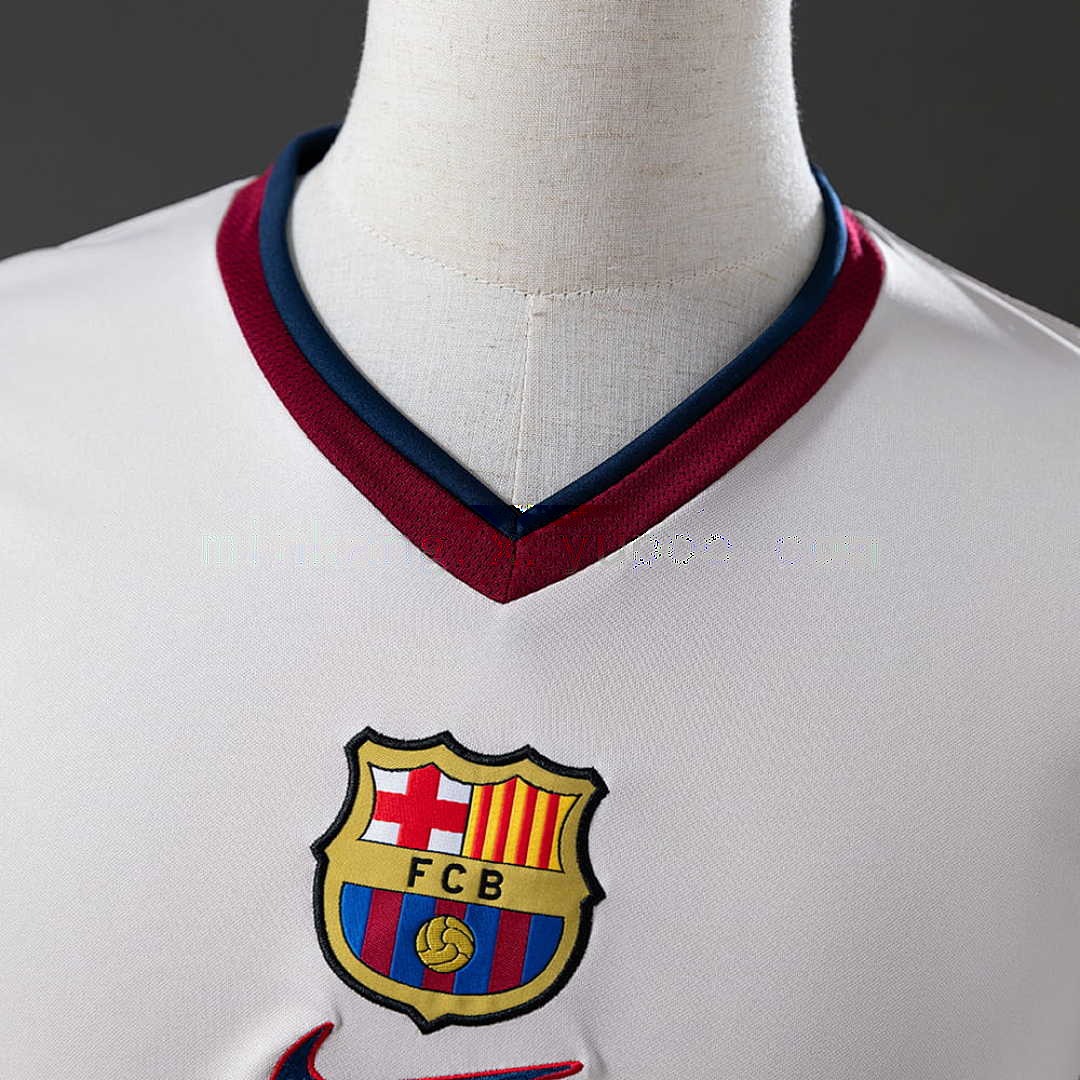 Barcelona 98_99 Away Long Sleeve Retro Jersey S-XXL 6
