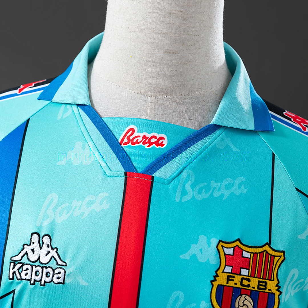 Barcelona 95_97 Away Long Sleeve Retro Jersey S-XXL 5