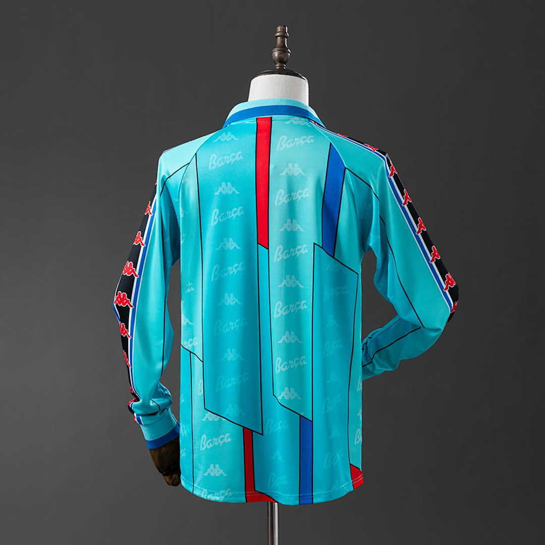 Barcelona 95_97 Away Long Sleeve Retro Jersey S-XXL 6