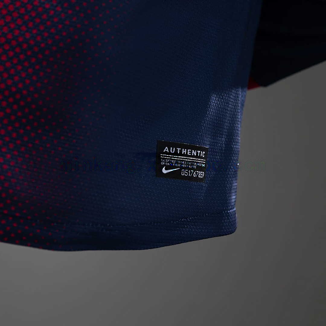Barcelona 12_13 Home Long Sleeve Player Version Retro Jersey S-3XL 3