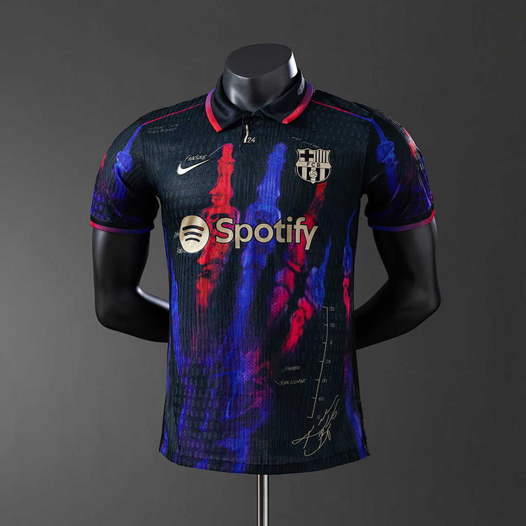 Barcelona 25_26 Black-Special Edition Player Version Jersey S-3XL