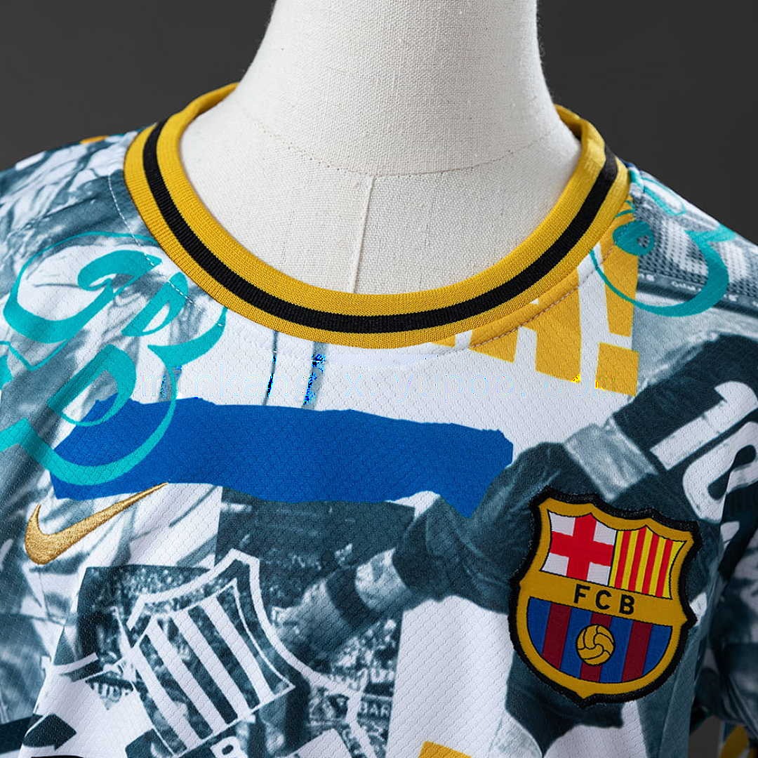 Barcelona 25_26 Legendary Player Special Edition Full Kids Kit Jersey size16-18 8