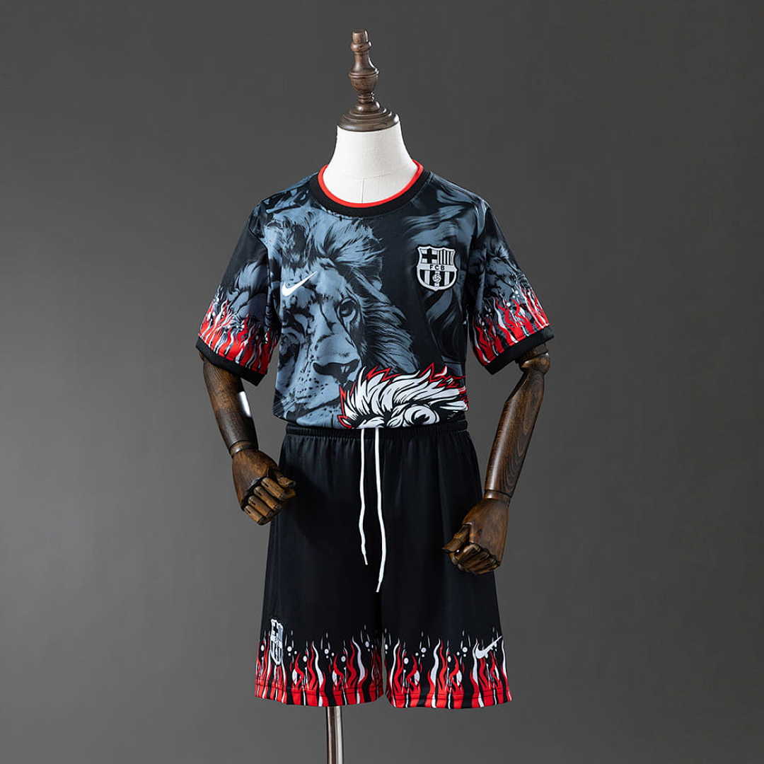 Barcelona 25_26 Lions-Special Edition Full Kids Kit Jersey