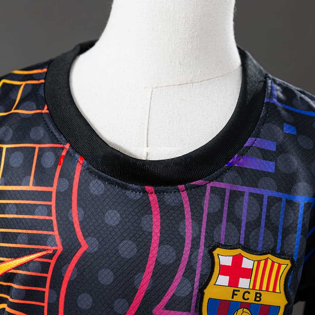 Barcelona 25_26 Training Kit Kids Jersey Size 16-28 7