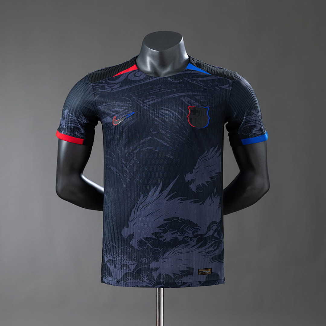Barcelona 25_26 Special Edition - Black Dragon Player version Jersey S-3XL