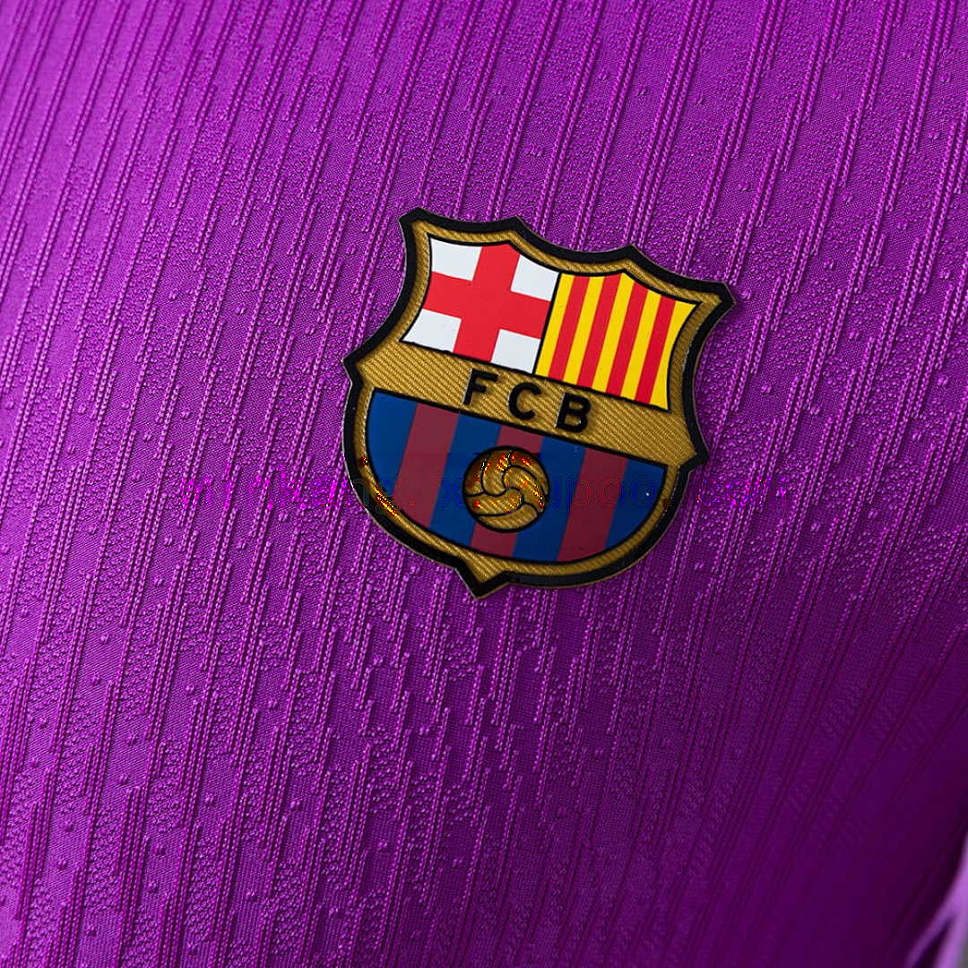 Barcelona 25_26 Pre-match training Player Version-Purple Jersey S-3XL 5