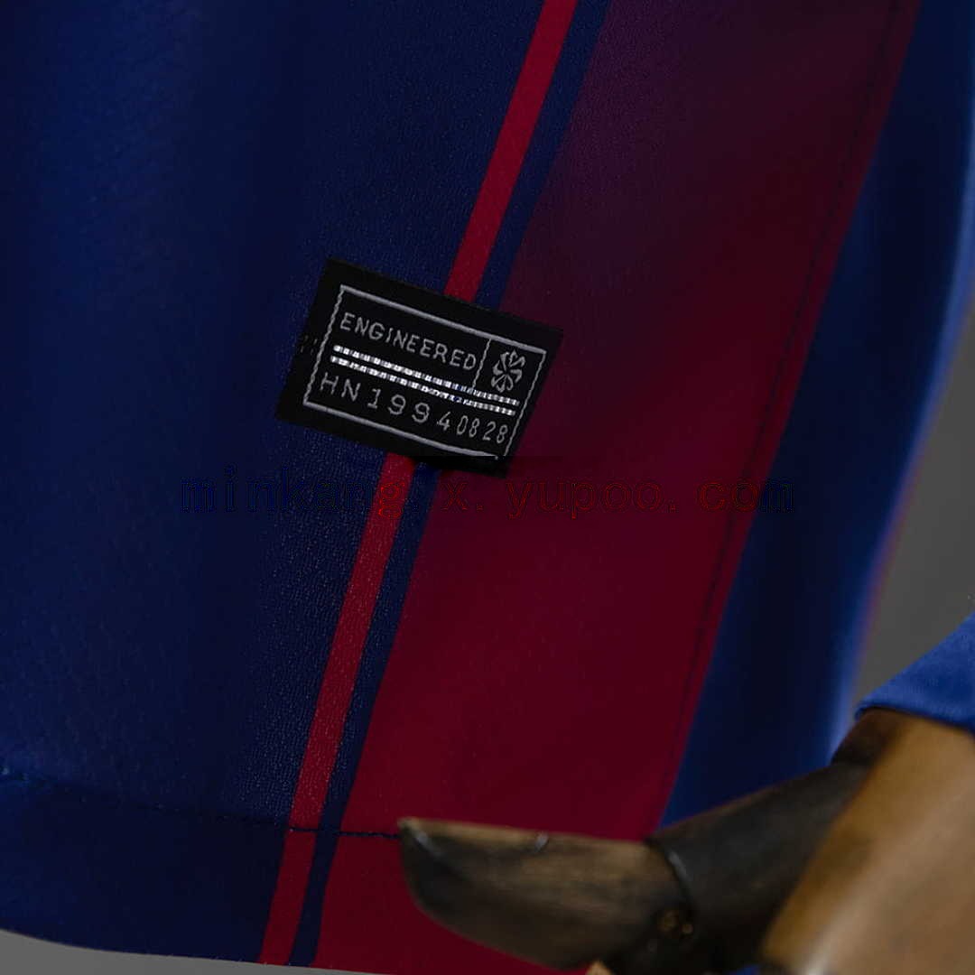 Barcelona 25_26 Home Long Sleeve Jersey S-4XL 2