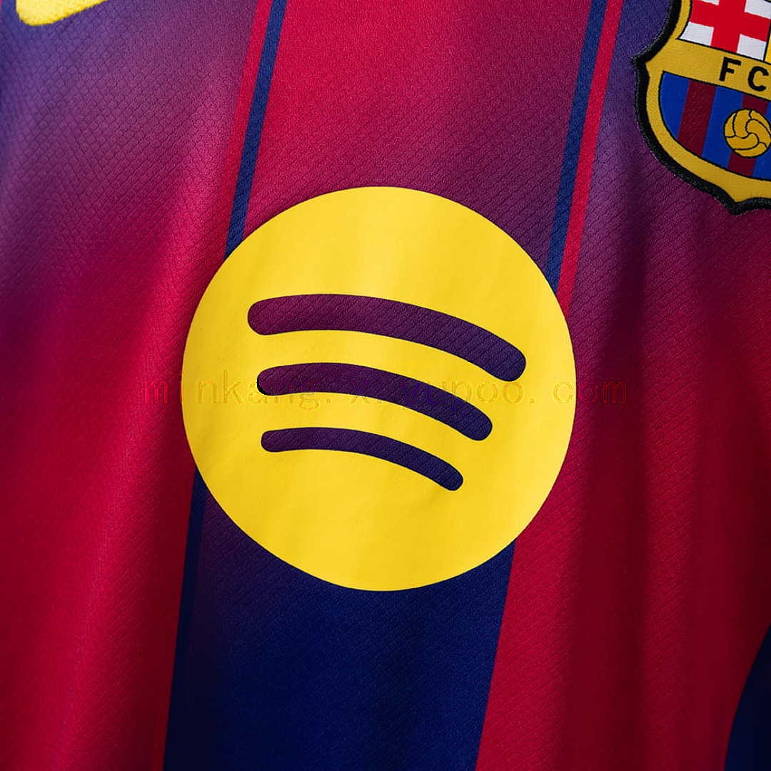 Barcelona 25_26 Home Long Sleeve Jersey S-4XL 6