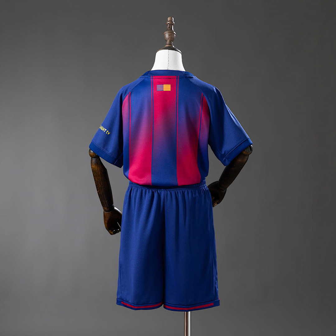 Barcelona 25_26 collaboration x DPLAY Kids Kit Jersey SIZE 16-28 2
