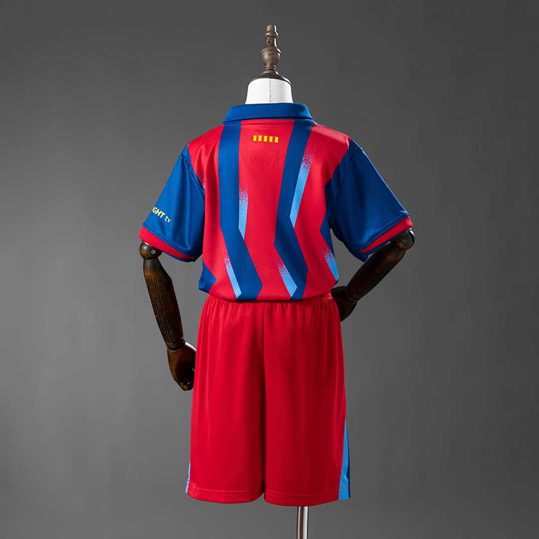 Barcelona 25_26 Fourth Away Kids Kit Jersey SIZE 16-28 2