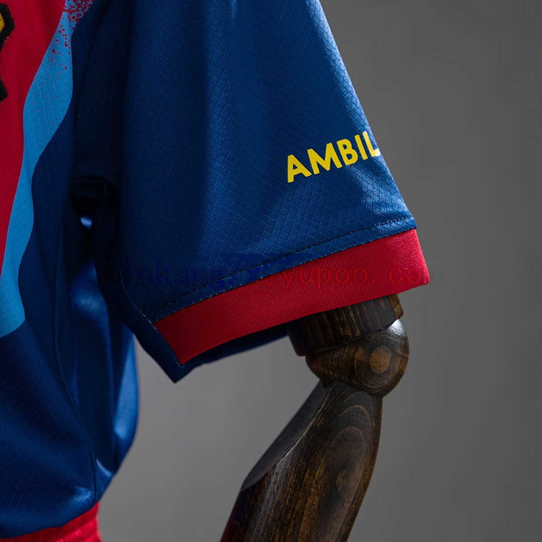 Barcelona 25_26 Fourth Away Kids Kit Jersey SIZE 16-28 5