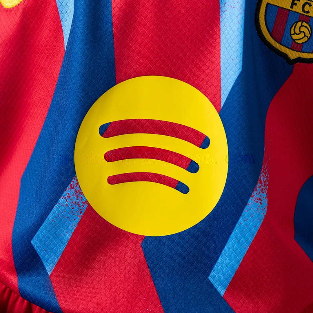 Barcelona 25_26 Fourth Away Kids Kit Jersey SIZE 16-28 8