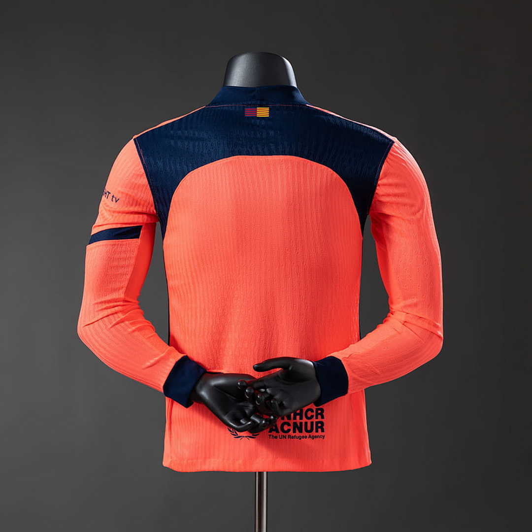 Barcelona 25_26 Third Away Long-Sleeve Player Version Jersey S-3XL 2