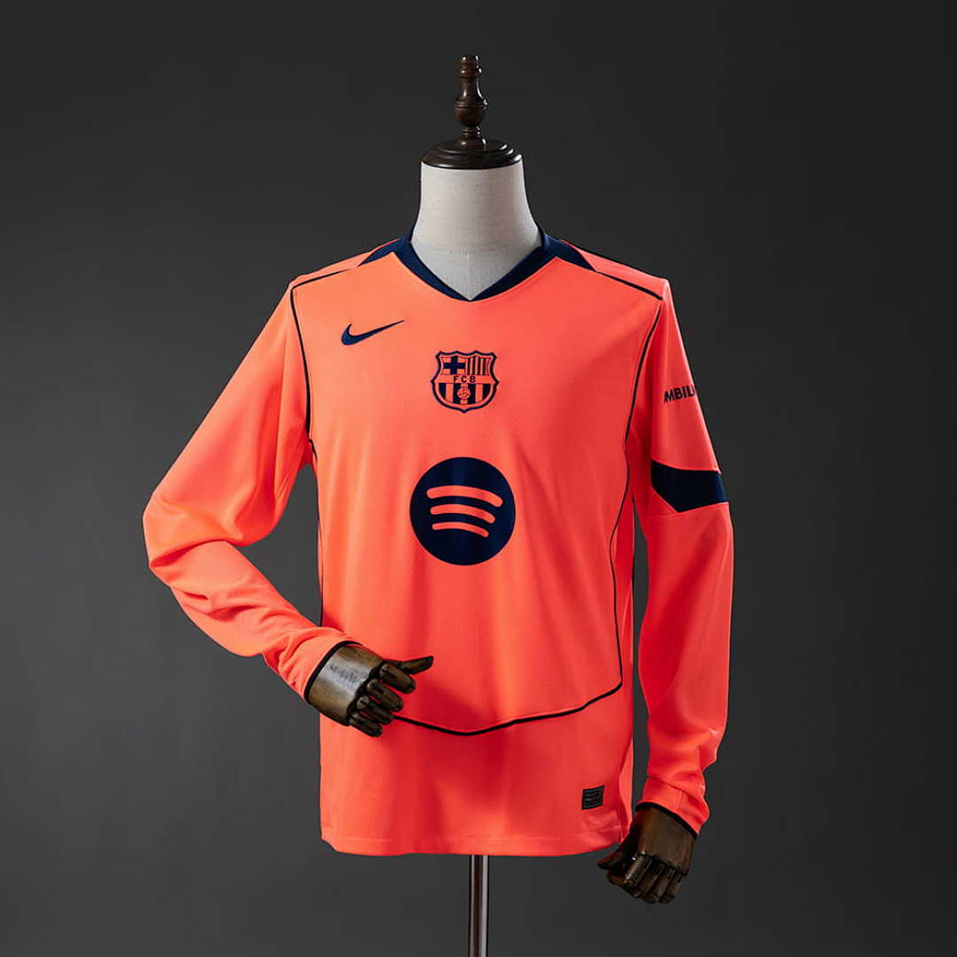 Barcelona 25_26 Third Away Long-Sleeve Jersey S-4XL
