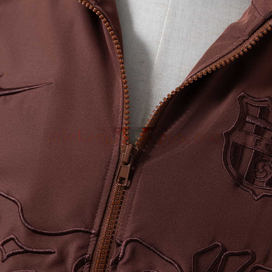 Barcelona x Travis Scott Windbreaker - Brown S-XXL 6