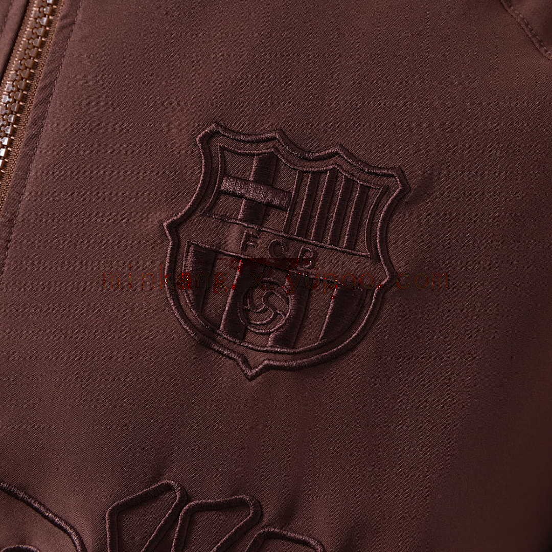 Barcelona x Travis Scott Windbreaker - Brown S-XXL 8