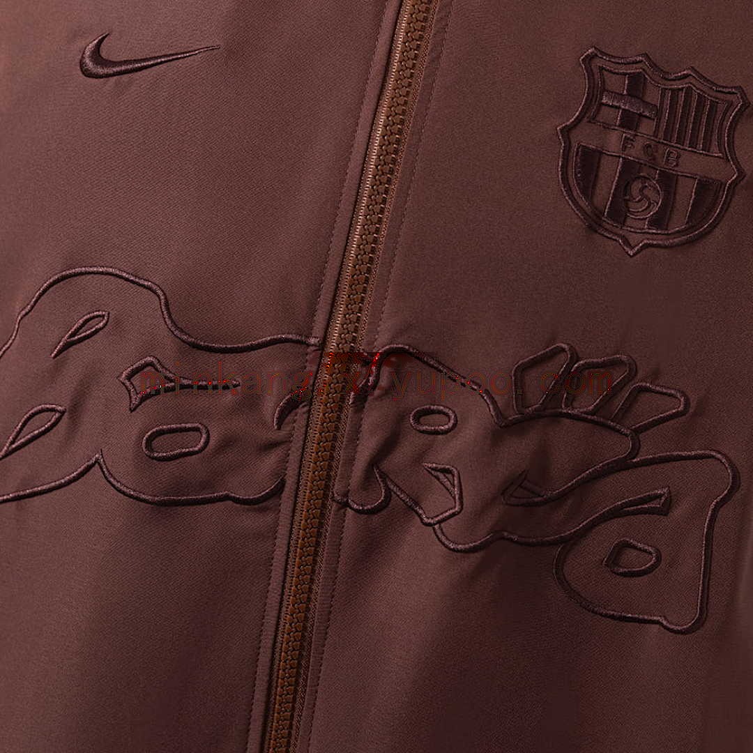 Barcelona x Travis Scott Windbreaker - Brown S-XXL 9