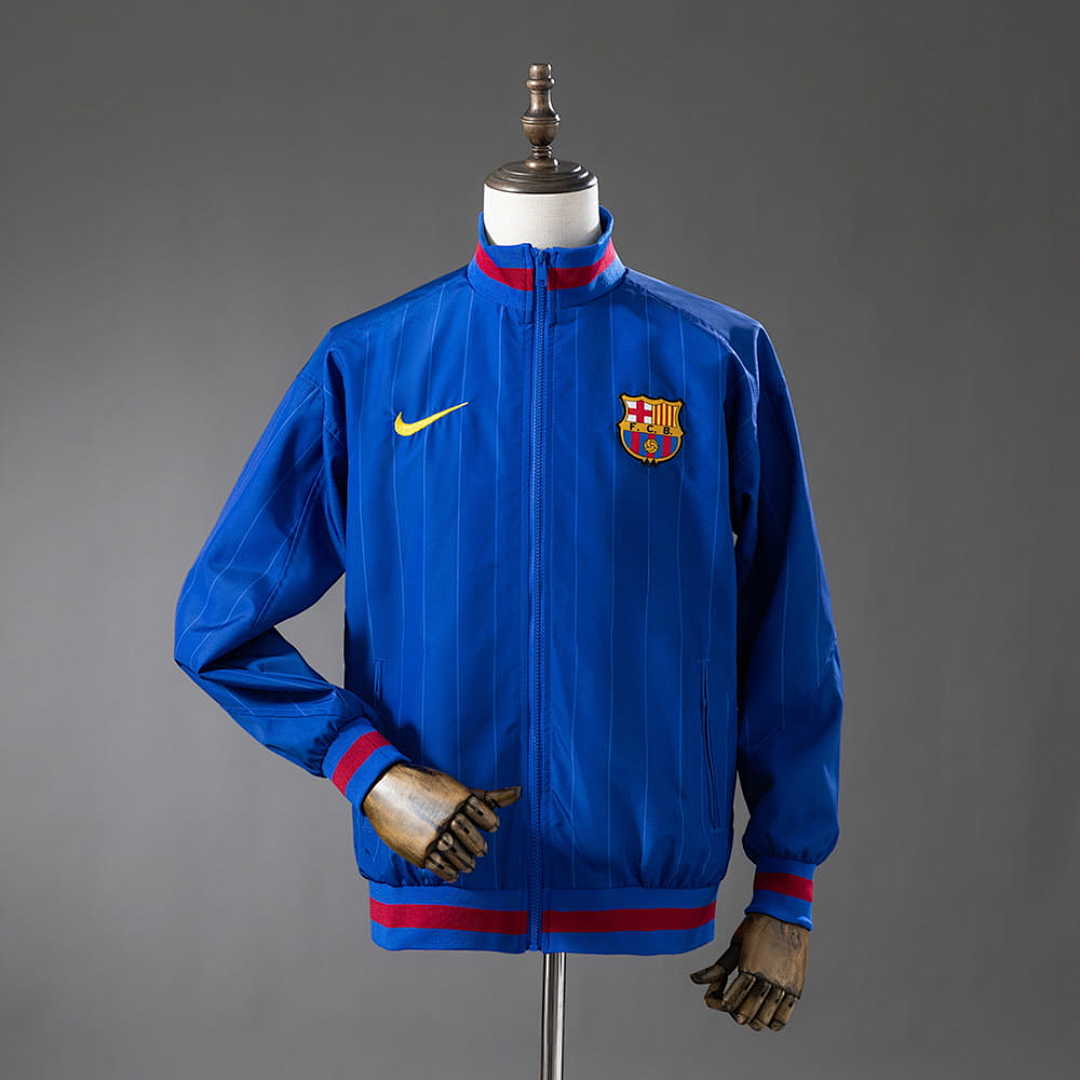 Barcelona 25_26 Team Anthem Windbreaker - Blue S-XXL