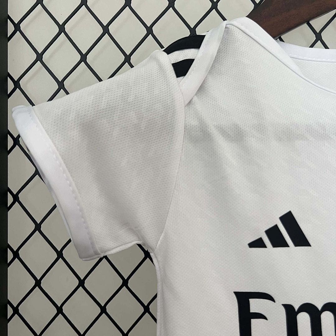 24-25 Real Madrid Home Baby Uniform 4