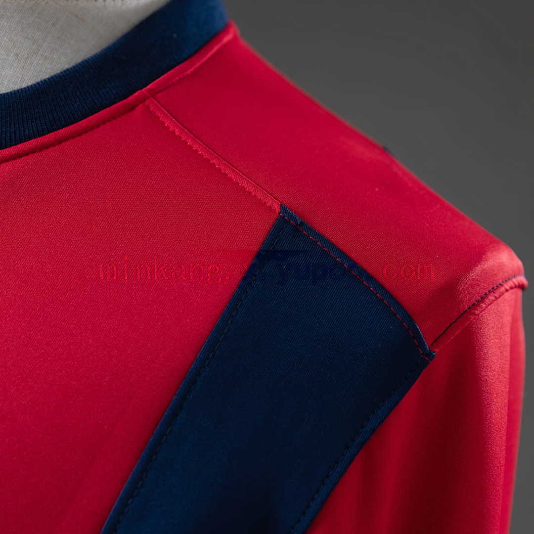 Barcelona Long-sleeved Sweatshirt - Red &amp; Blue M-3XL 3