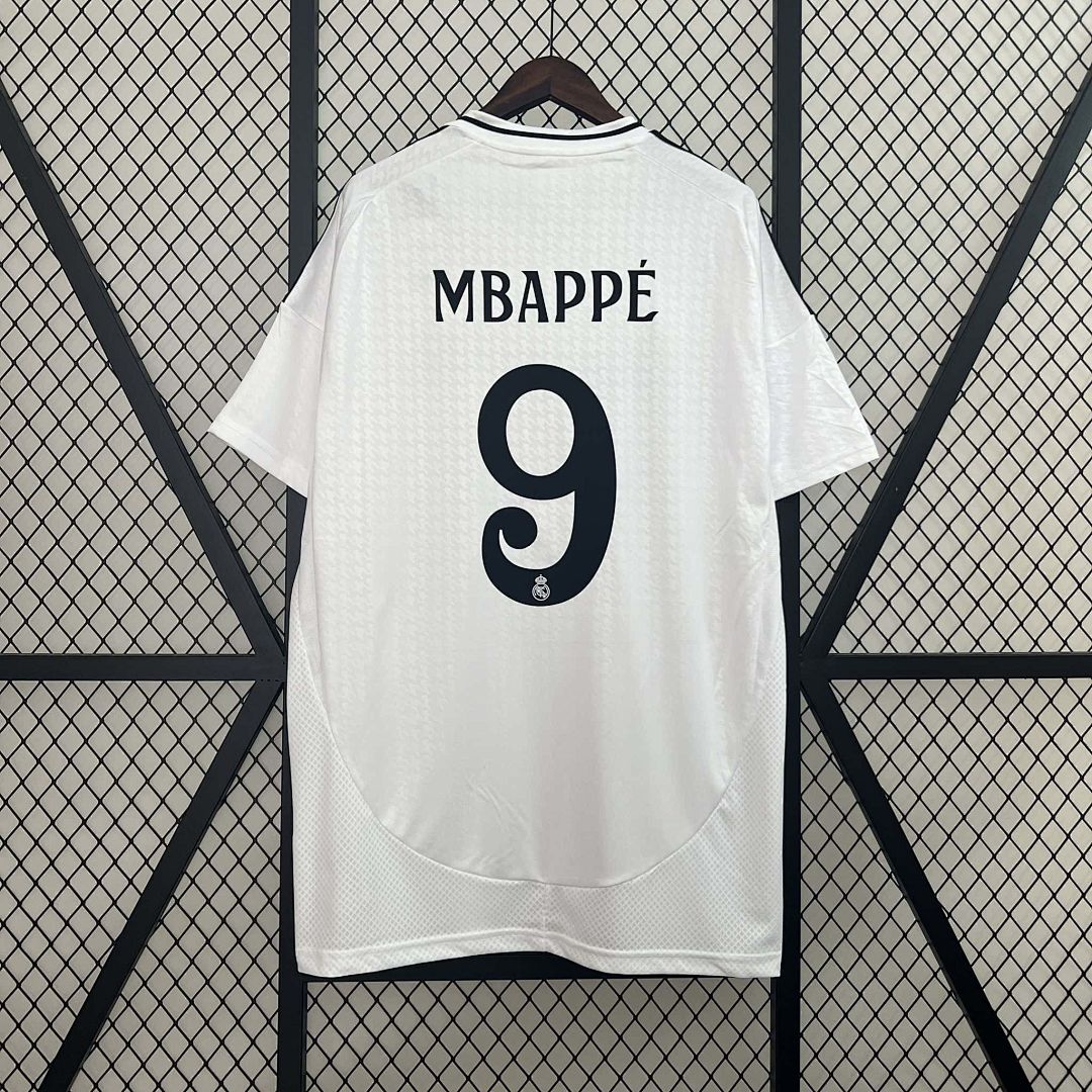 24-25 Real Madrid Home Kit With All Kind of Badges 18