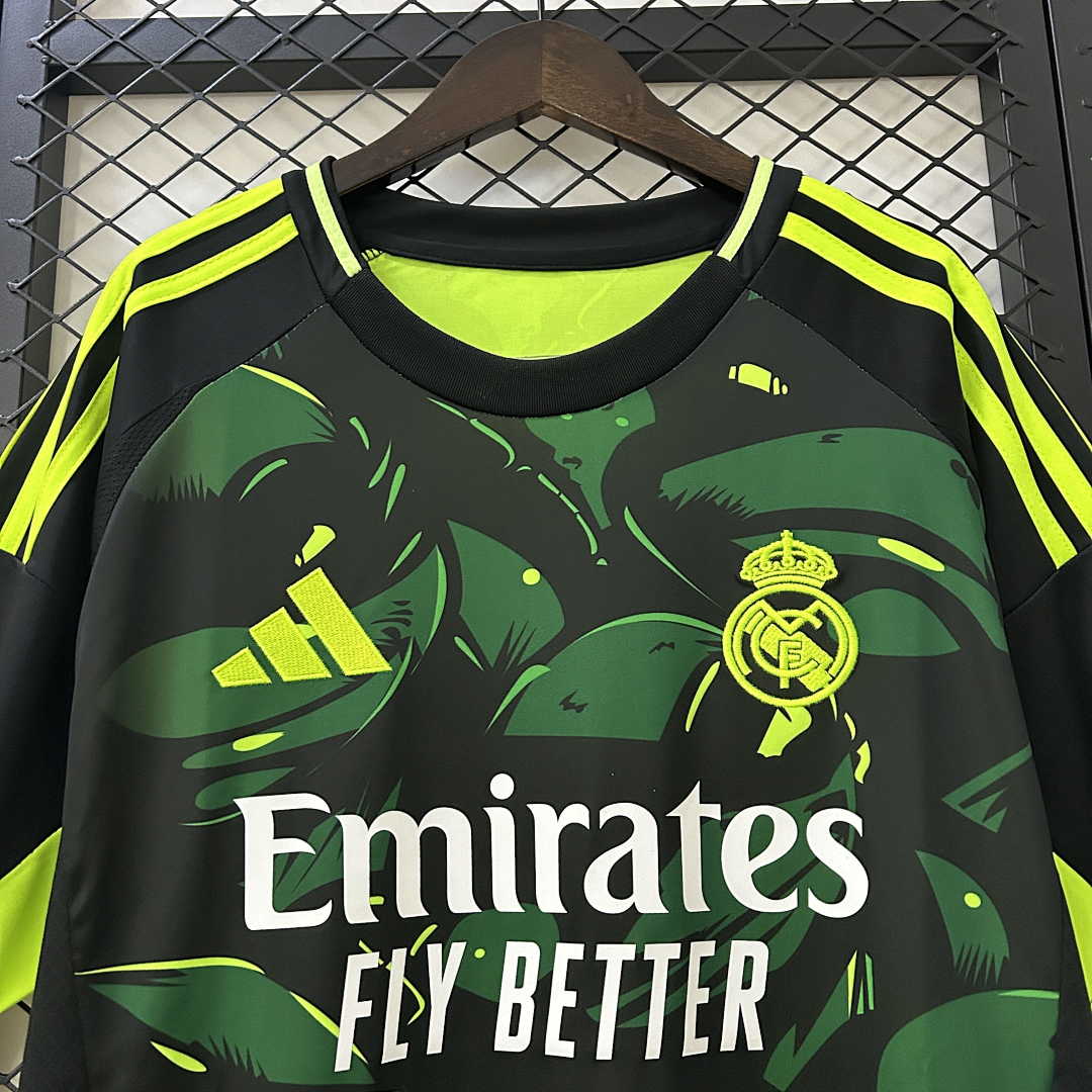 24_25 Real Madrid Green and black special edition Jersey S-4XL 7