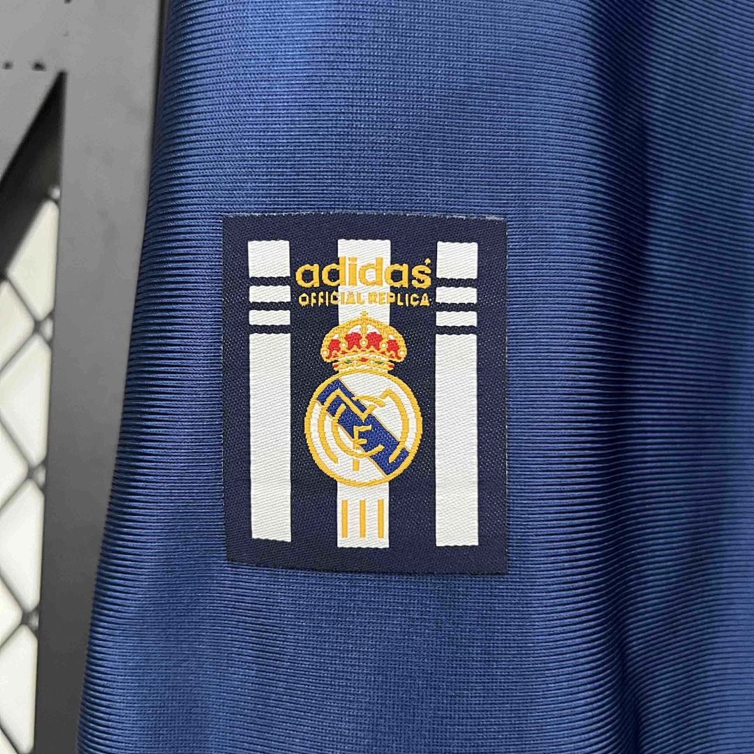 98-00 Real Madrid Third Retro Kit Soccer Uniform 5