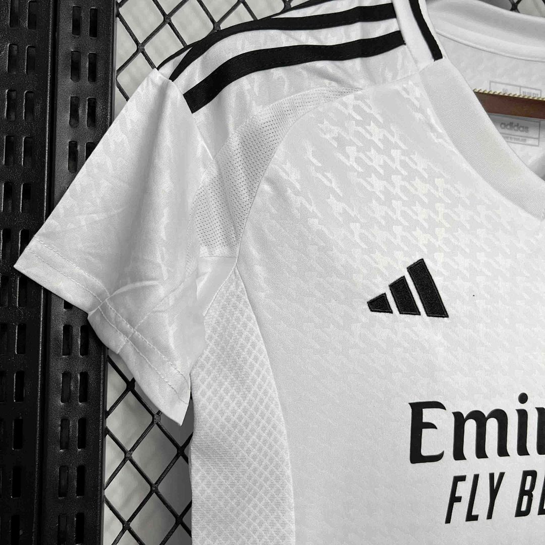 24-25 Real Madrid Home Women Kit Football Uniform 5