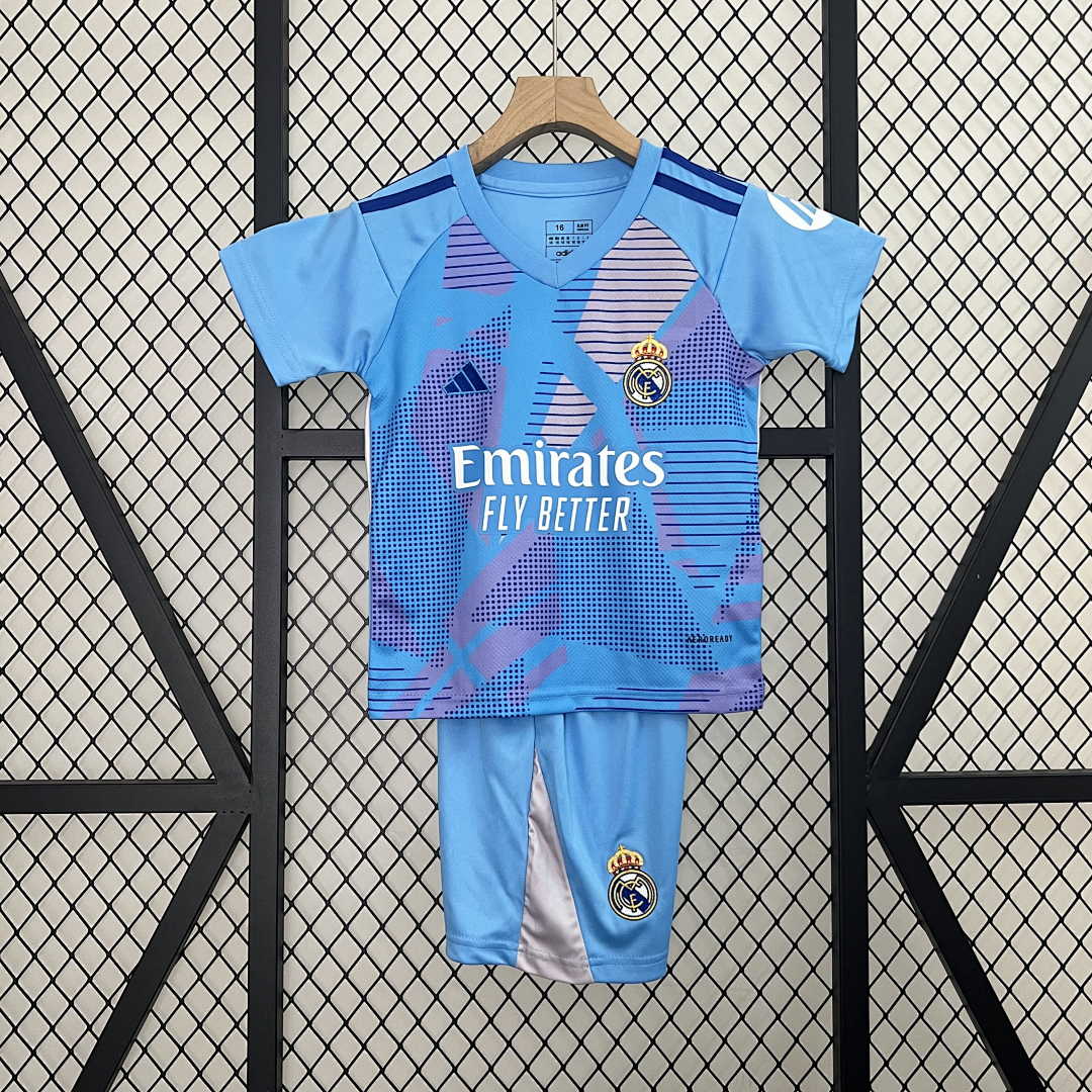 24_25 Kids Goalkeeper Real Madrid Blue size_ 16-28