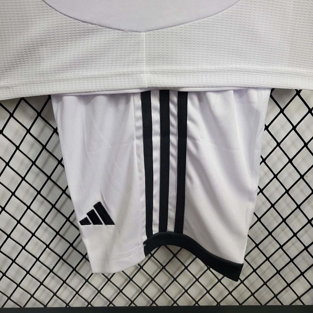 24-25 Real Madrid Home Kid Kits Youth Apparels 6