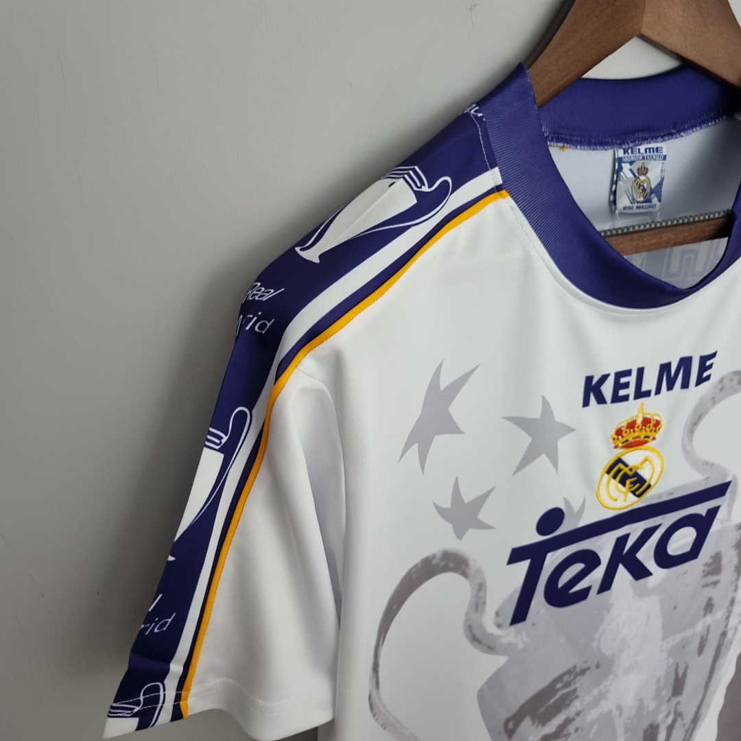 Retro 97-98 Real Madrid Champions League 7 Champions Commemorative Edition S-XXL 5