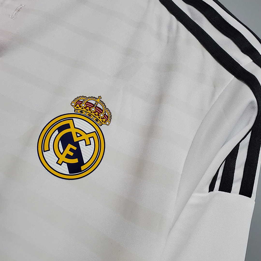 Retro Long Sleeve Real Madrid 14_15 home S-XXL 7