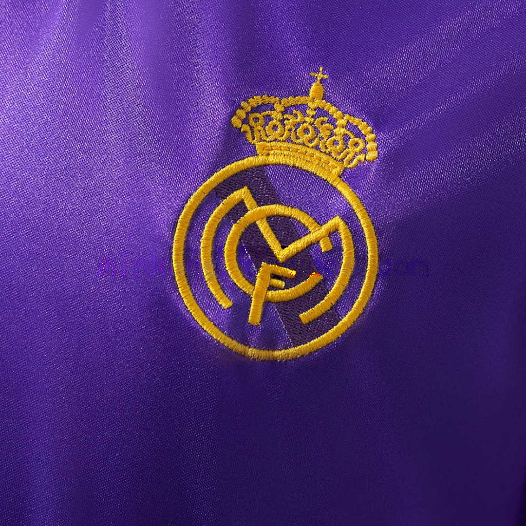 Real Madrid 84_85 Away Long Sleeve Retro Jersey S-XXL 4