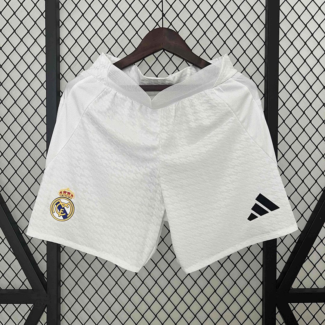 24-25 Real Madrid Home Player Version Shorts