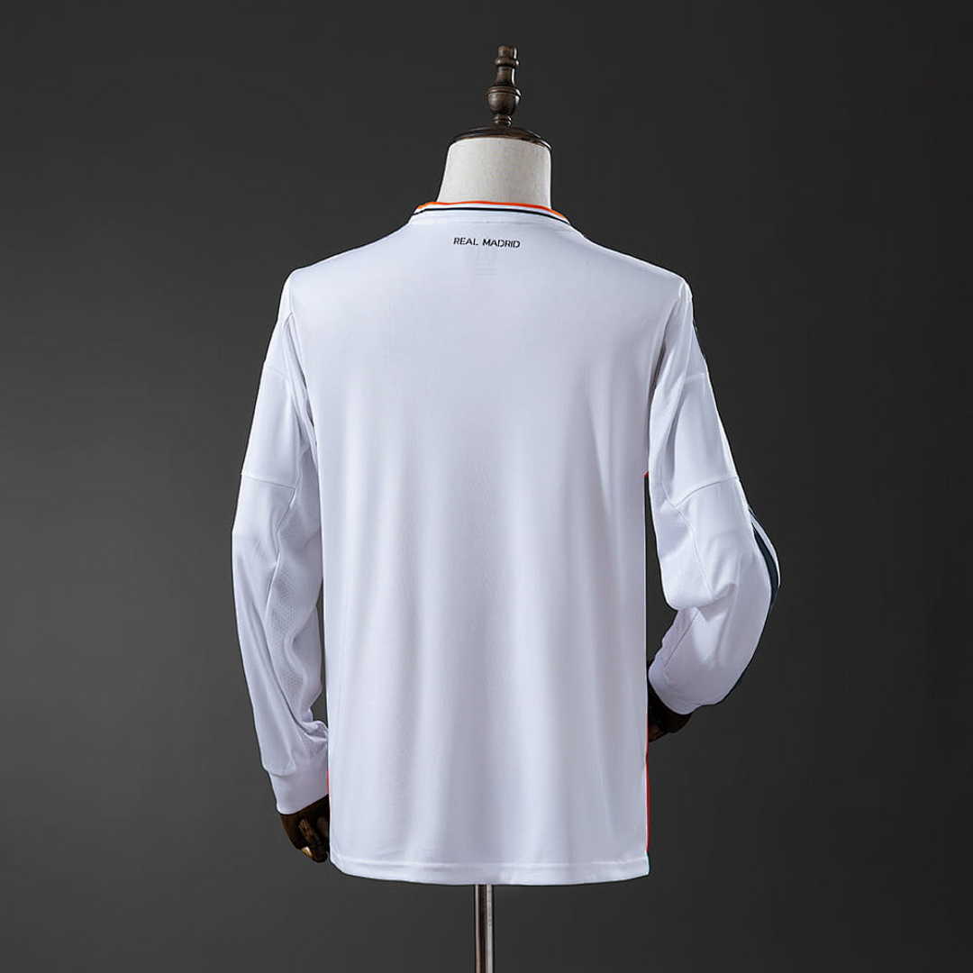 Retro Long Sleeve Real Madrid 13_14 Home S-XXL 8