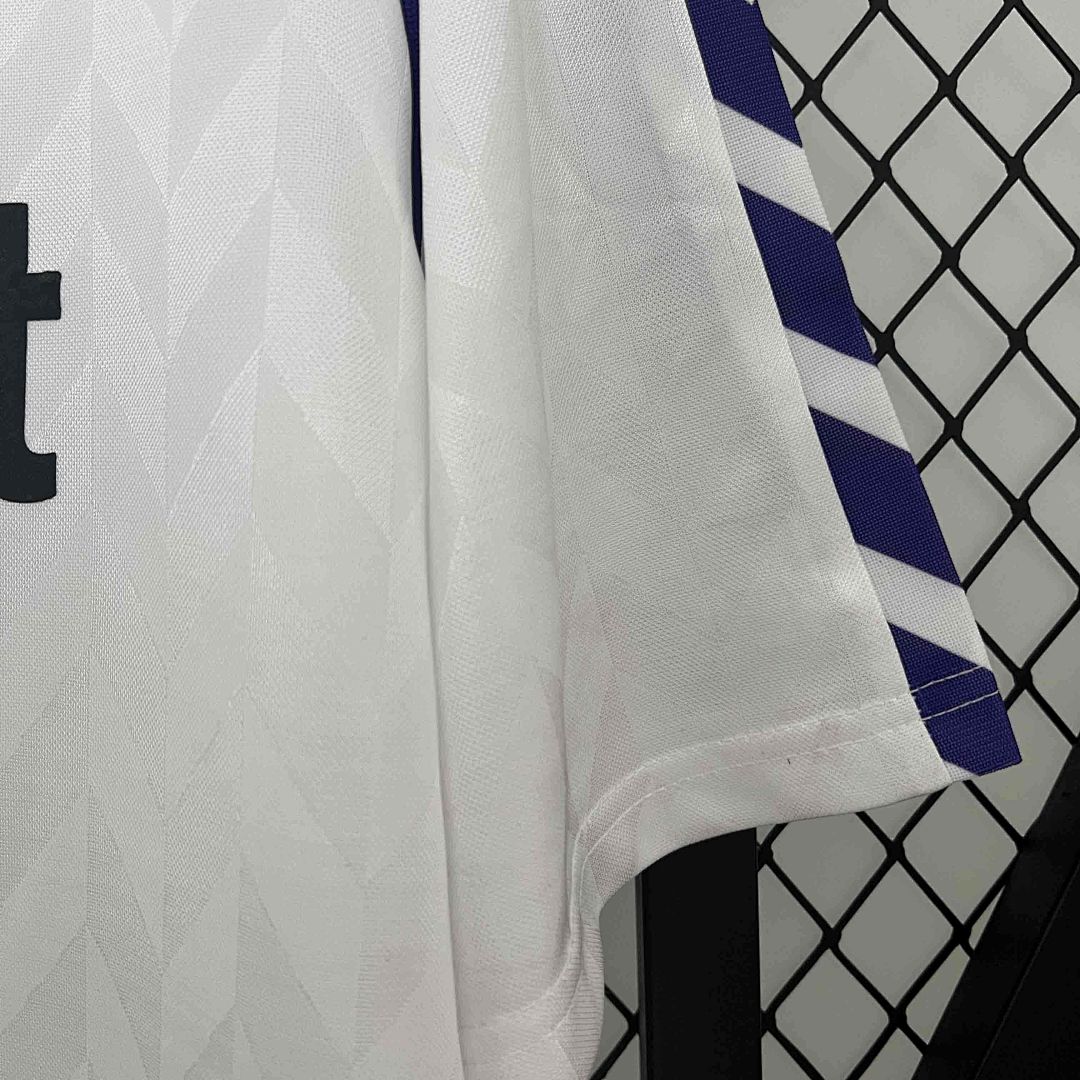 88-89 Real Madrid Home Retro Kit Vintage Shirt 5