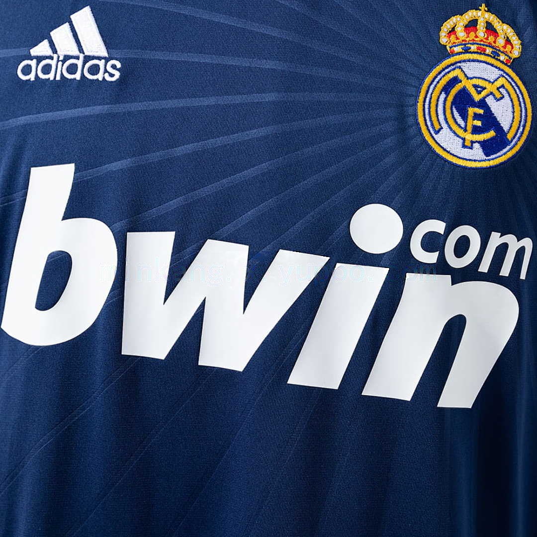 Real Madrid 10_11 Away Long Sleeve Retro Jersey S-XXL 6