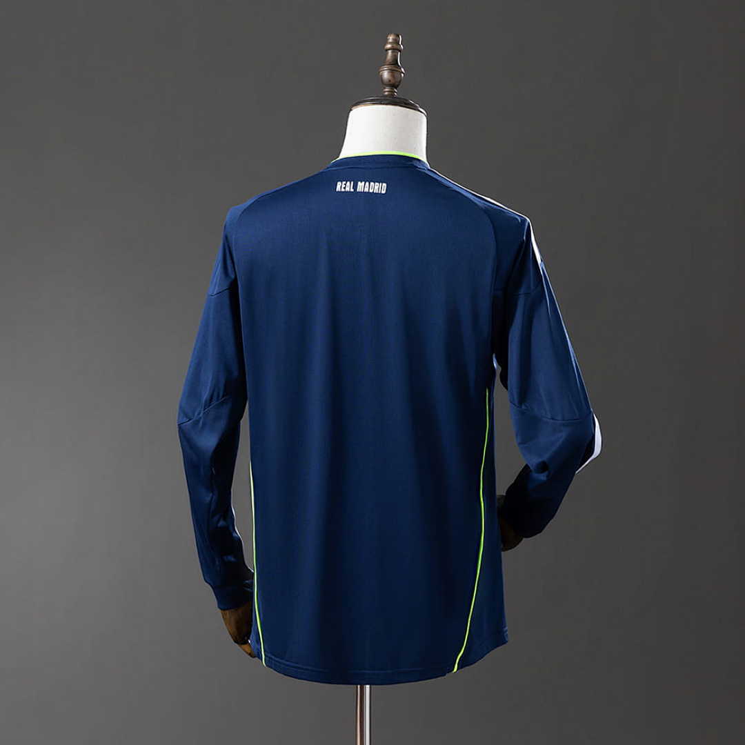 Real Madrid 10_11 Away Long Sleeve Retro Jersey S-XXL 8