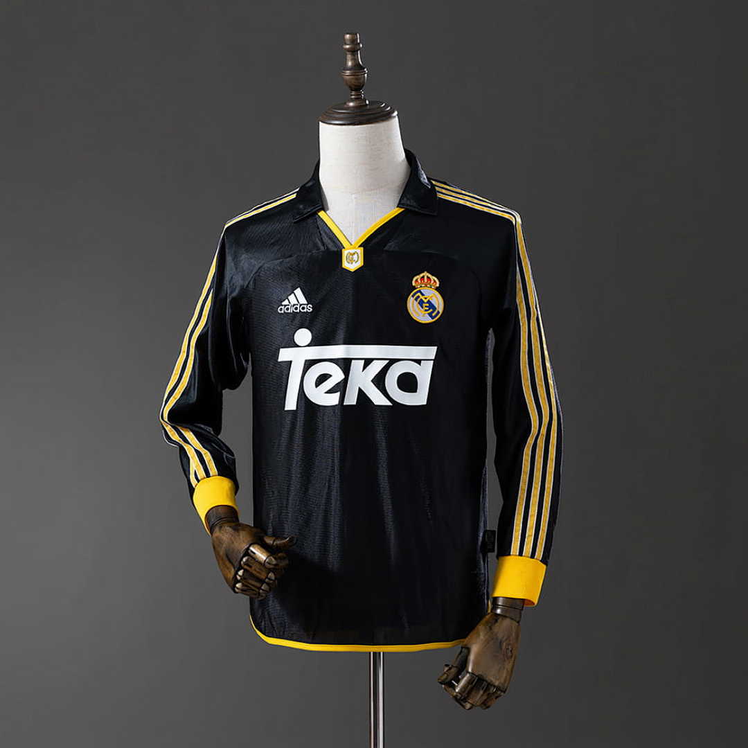Real Madrid 98_00 Away Long Sleeve Retro Jersey S-XXL